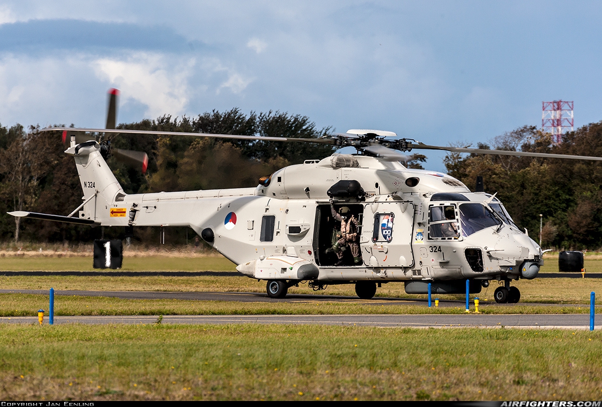 Netherlands - Navy NHI NH-90NFH N-324 at Den Helder - De Kooy (DHR / EHKD), Netherlands