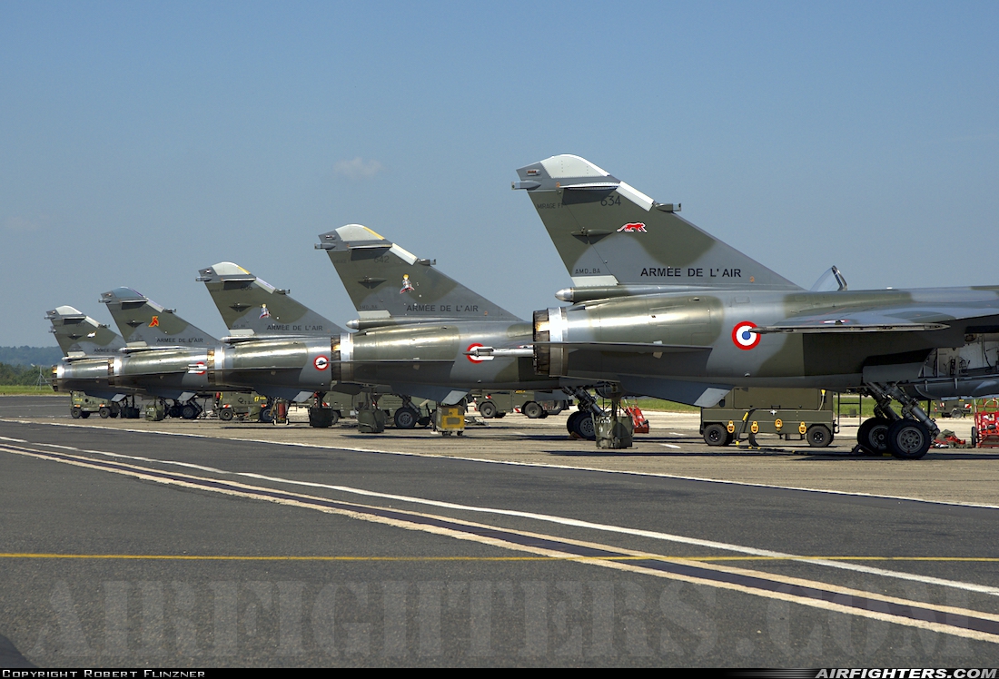 France - Air Force Dassault Mirage F1CR 634 at Reims-Prunay (LFQA), France
