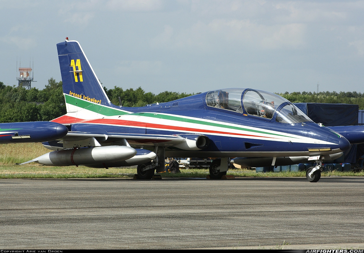 Italy - Air Force Aermacchi MB-339PAN MM54480 at Uden - Volkel (UDE / EHVK), Netherlands