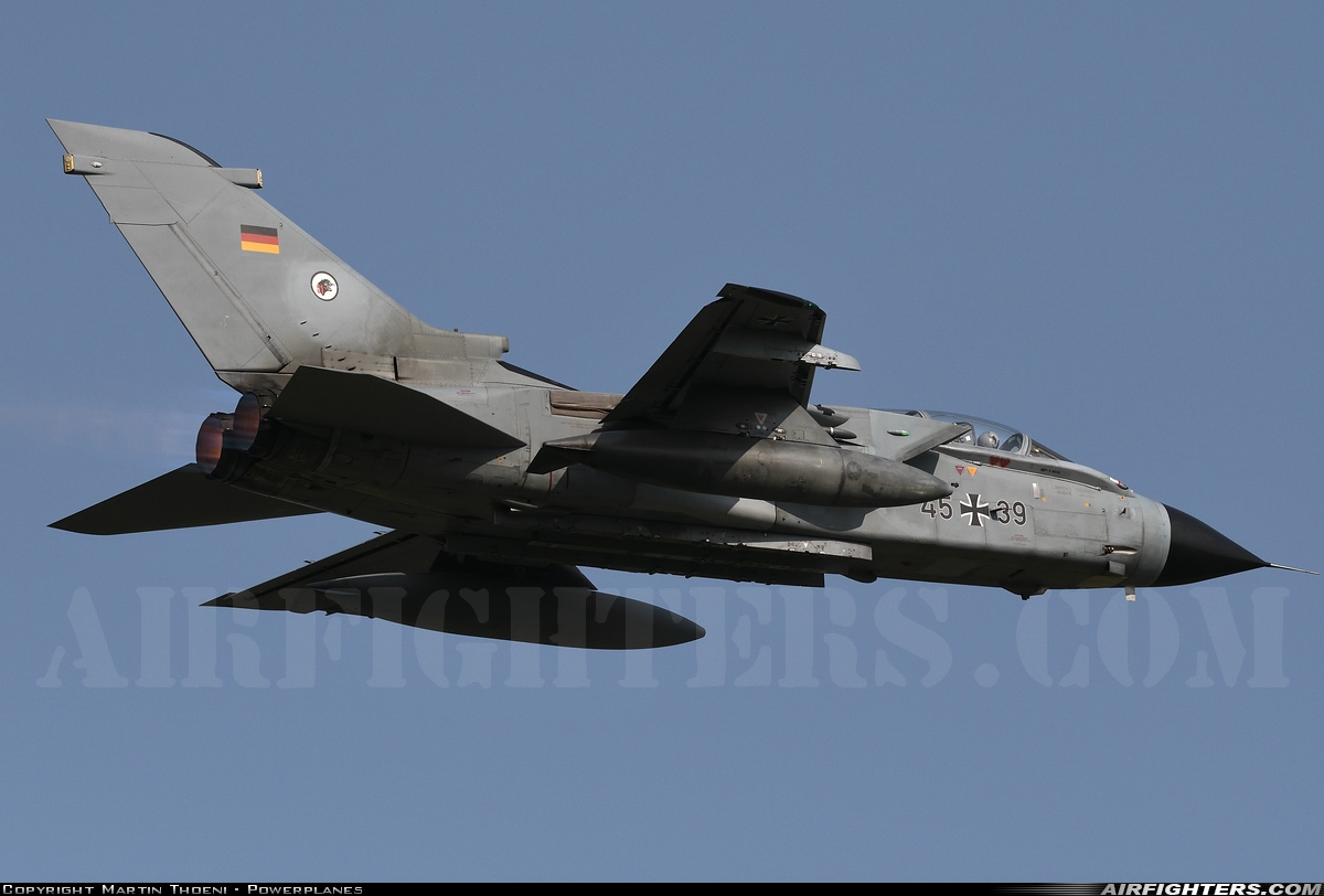 Germany - Air Force Panavia Tornado IDS 45+39 at Emmen (EML / LSME), Switzerland