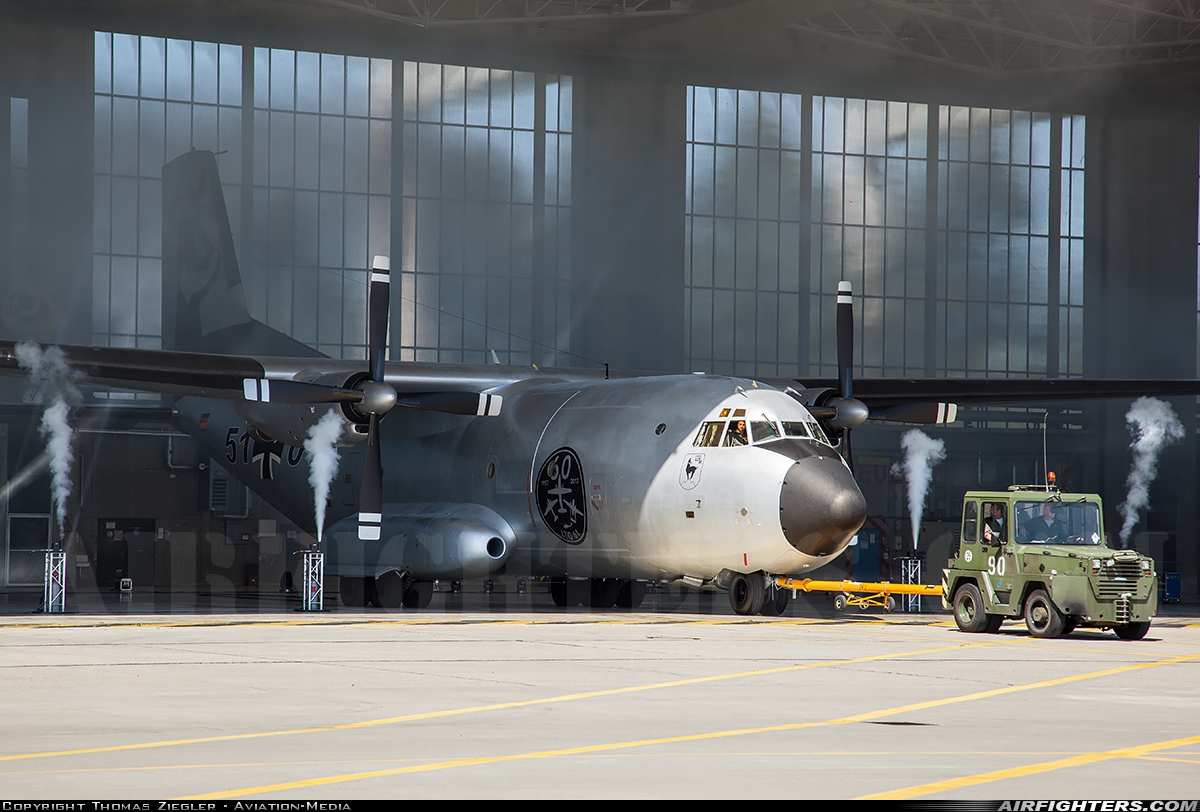 Germany - Air Force Transport Allianz C-160D 51+01 at Landsberg-Penzing (ETSA), Germany