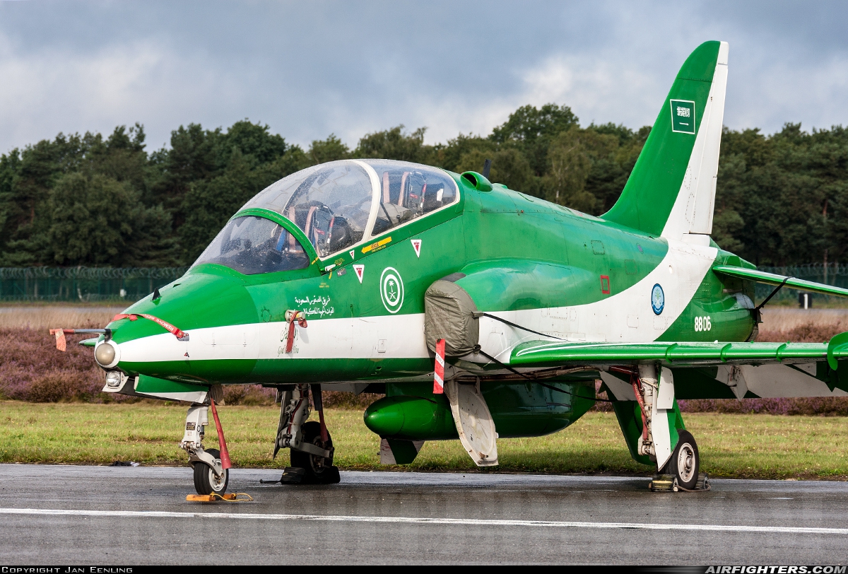 Saudi Arabia - Air Force British Aerospace Hawk Mk.65 8806 at Kleine Brogel (EBBL), Belgium