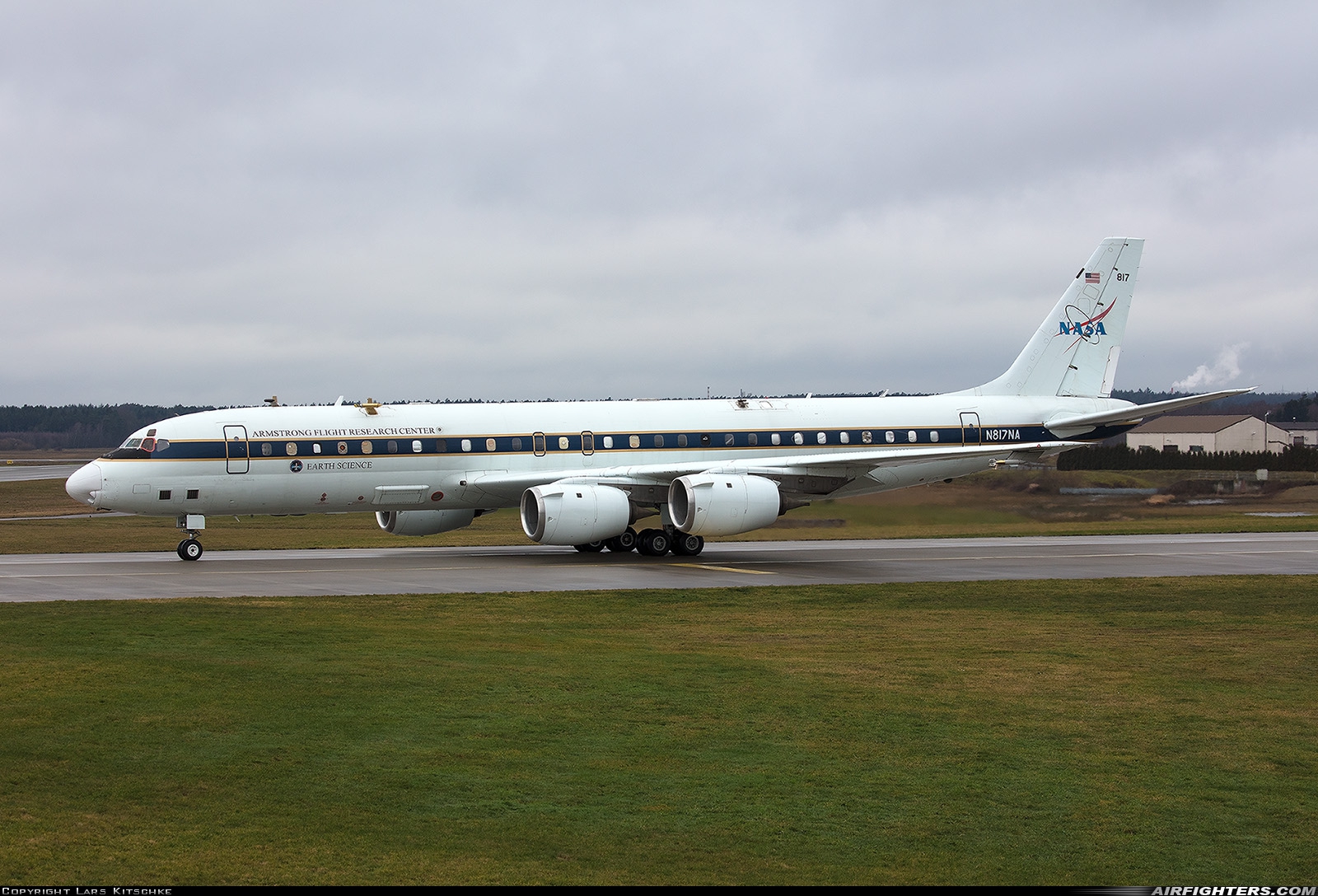 USA - NASA Douglas DC-8-72 N817NA at Ramstein (- Landstuhl) (RMS / ETAR), Germany
