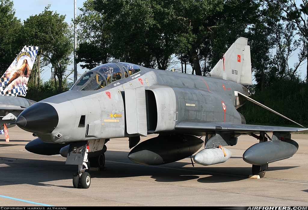 Türkiye - Air Force McDonnell Douglas RF-4E Phantom II 69-7501 at Leeuwarden (LWR / EHLW), Netherlands