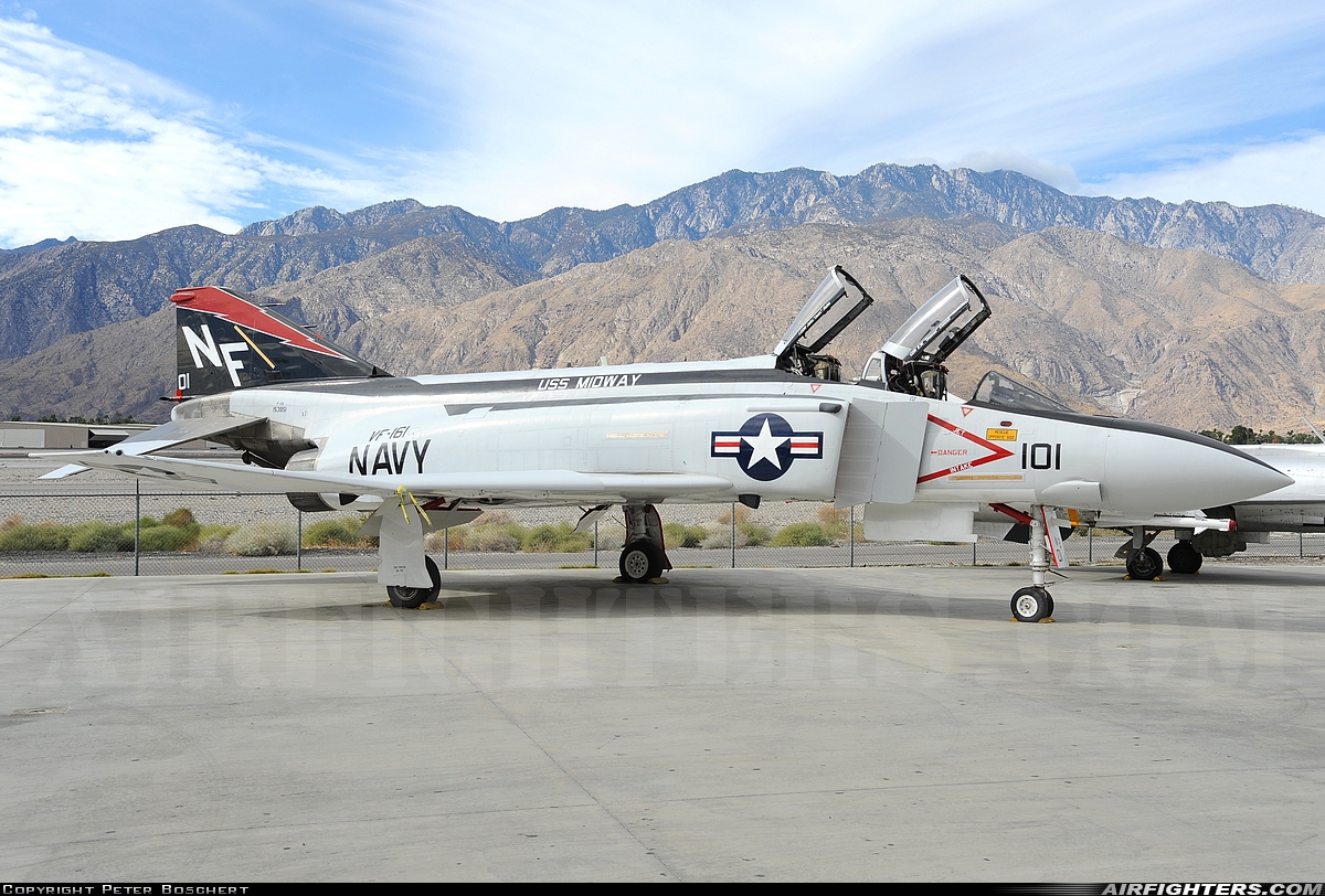 USA - Navy McDonnell Douglas QF-4S Phantom II 153851 at Palm Springs - Int. (Regional / Municipal) (PSP / KPSP), USA