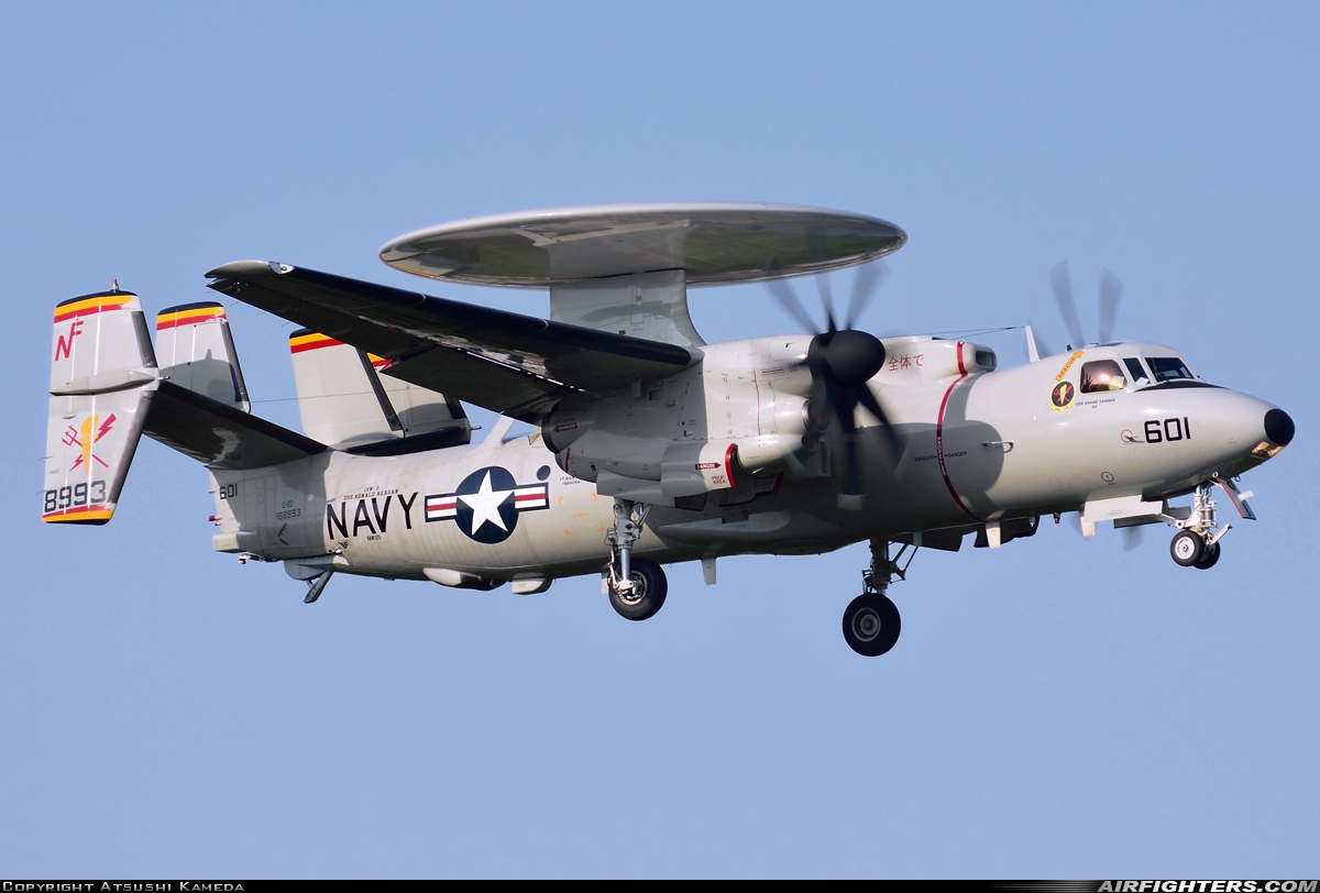 USA - Navy Grumman E-2D Advanced Hawkeye 168993 at Atsugi - Naval Air Facility (RJTA), Japan