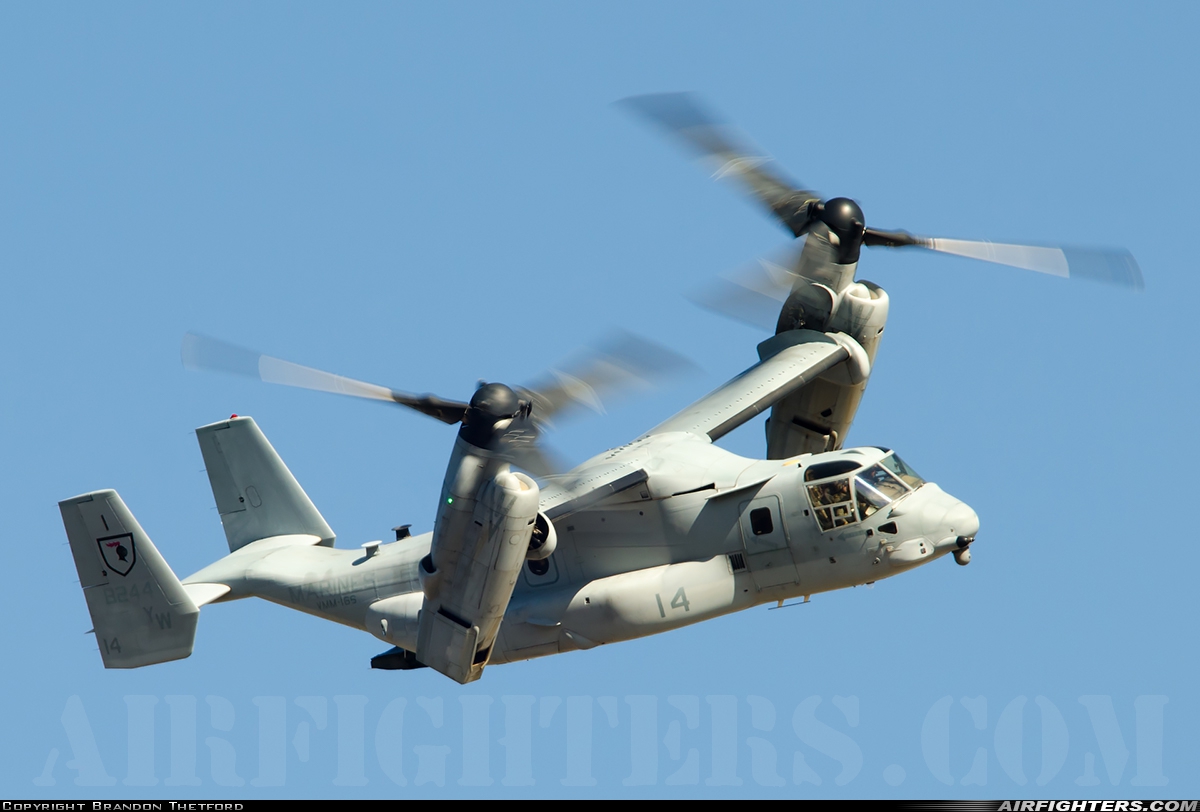 USA - Marines Bell / Boeing MV-22B Osprey 168244 at Fort Worth - NAS JRB / Carswell Field (AFB) (NFW / KFWH), USA