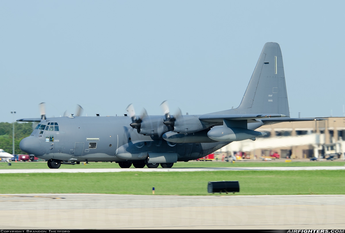USA - Air Force Lockheed HC-130H Hercules (L-382) 93-2105 at College Station - Easterwood Field (CLL / KCLL), USA