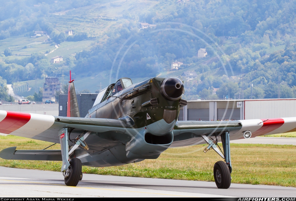 Private - MAS, Association Morane Charlie Fox Morane-Saulnier D-3801 HB-RCF at Sion (- Sitten) (SIR / LSGS / LSMS), Switzerland