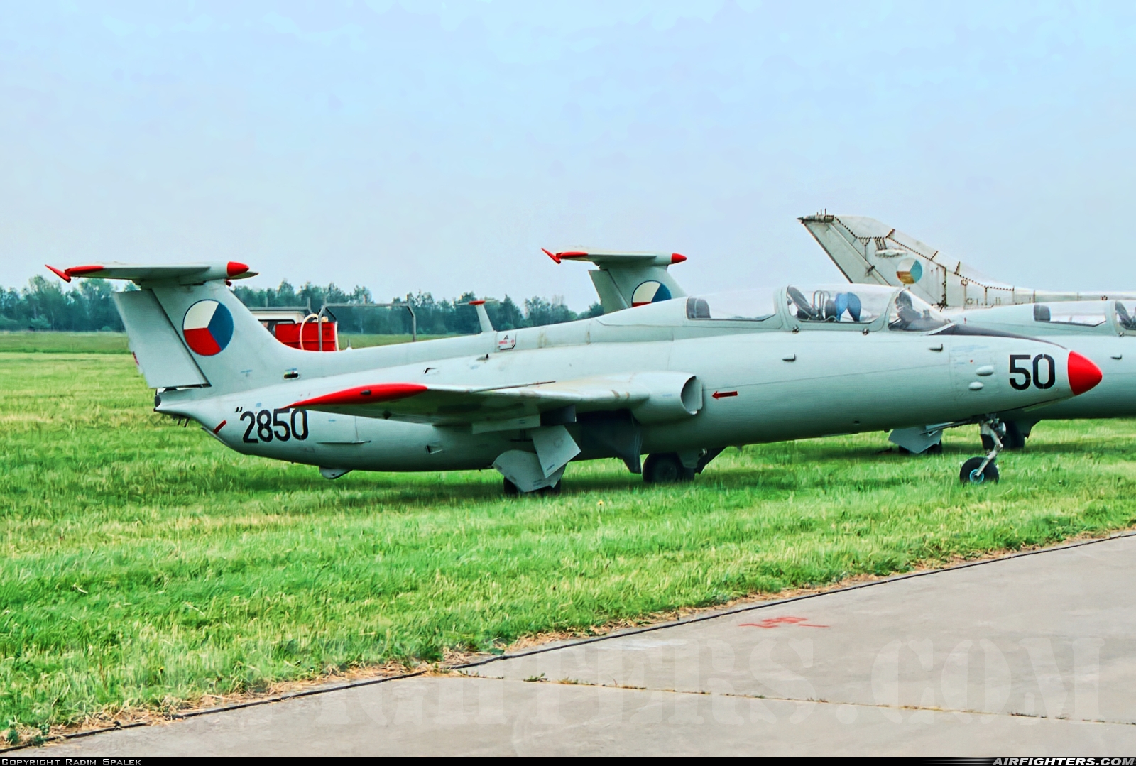 Czech Republic - Air Force Aero L-29 Delfin 2850 at Hradec Kralove (LKHK), Czech Republic