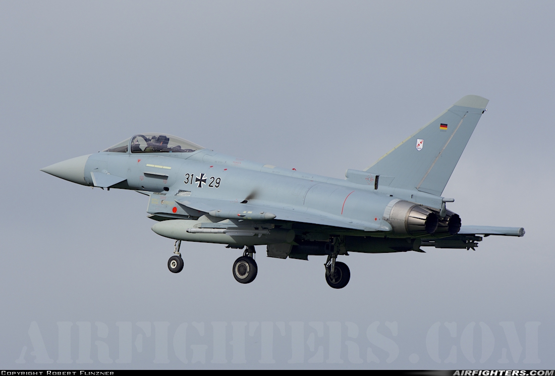 Germany - Air Force Eurofighter EF-2000 Typhoon S 31+29 at Leeuwarden (LWR / EHLW), Netherlands