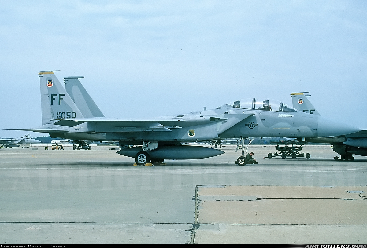 USA - Air Force McDonnell Douglas F-15D Eagle 83-0050 at Hampton - Langley (LFI / KLFI), USA