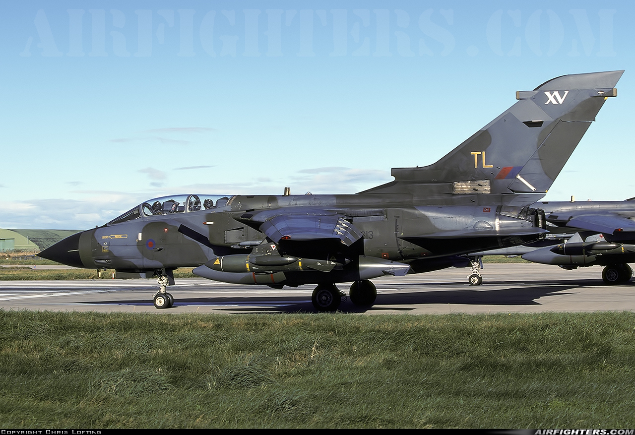 UK - Air Force Panavia Tornado GR1 ZA613 at Lossiemouth (LMO / EGQS), UK