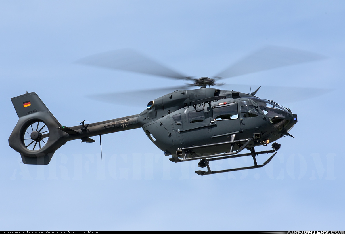 Germany - Air Force Eurocopter EC-645T2 76+09 at Landsberg-Penzing (ETSA), Germany