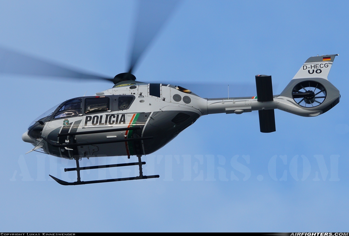 Brazil - Police Eurocopter EC-135T3 PR-ARY at Donauworth-Genderkingen (EDMQ), Germany