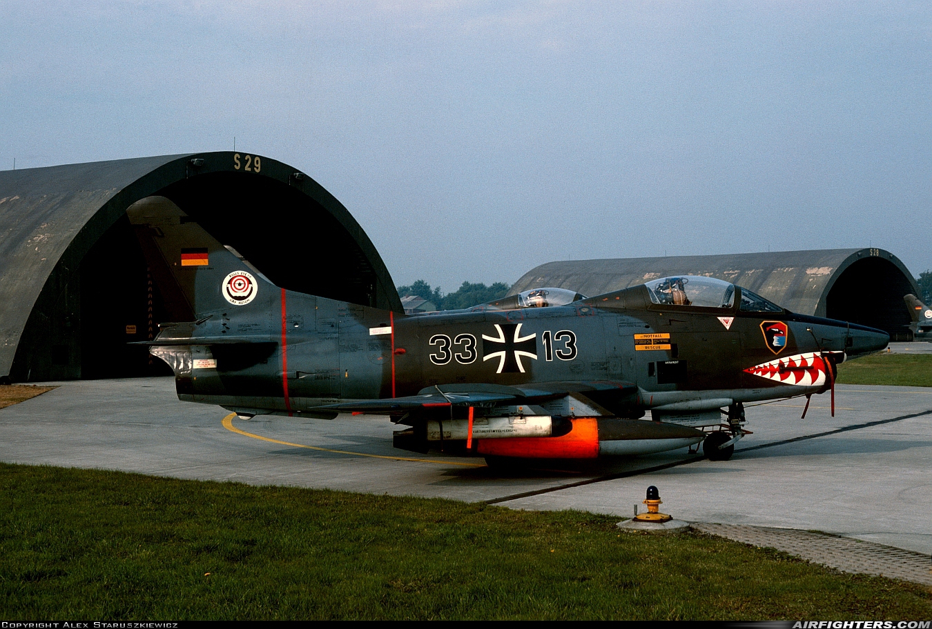 Germany - Air Force Fiat G-91R3 33+13 at Husum (EDNH), Germany