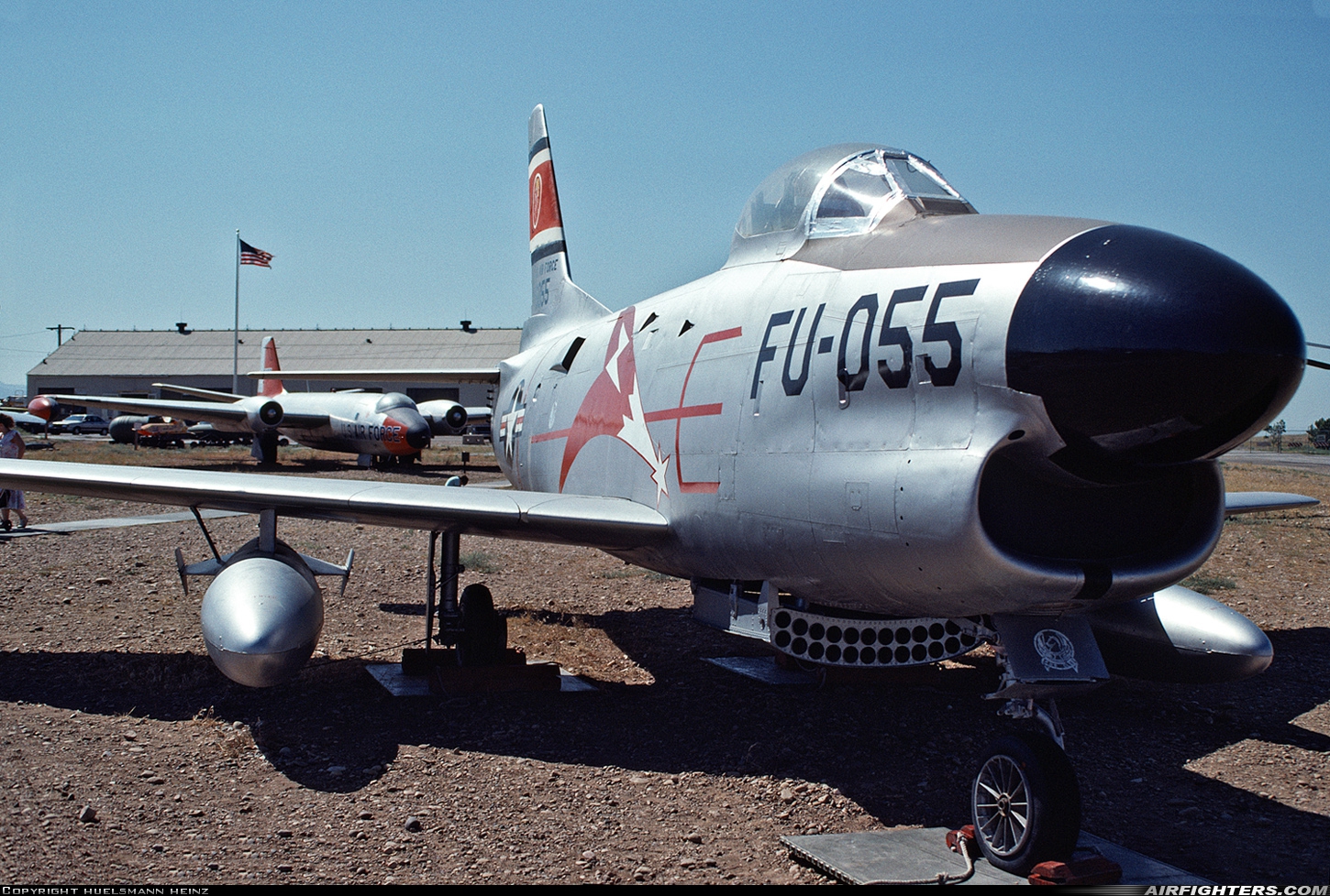 USA - Air Force North American F-86L Sabre 51-6055 at Ogden - Hill AFB (HIF / KHIF), USA