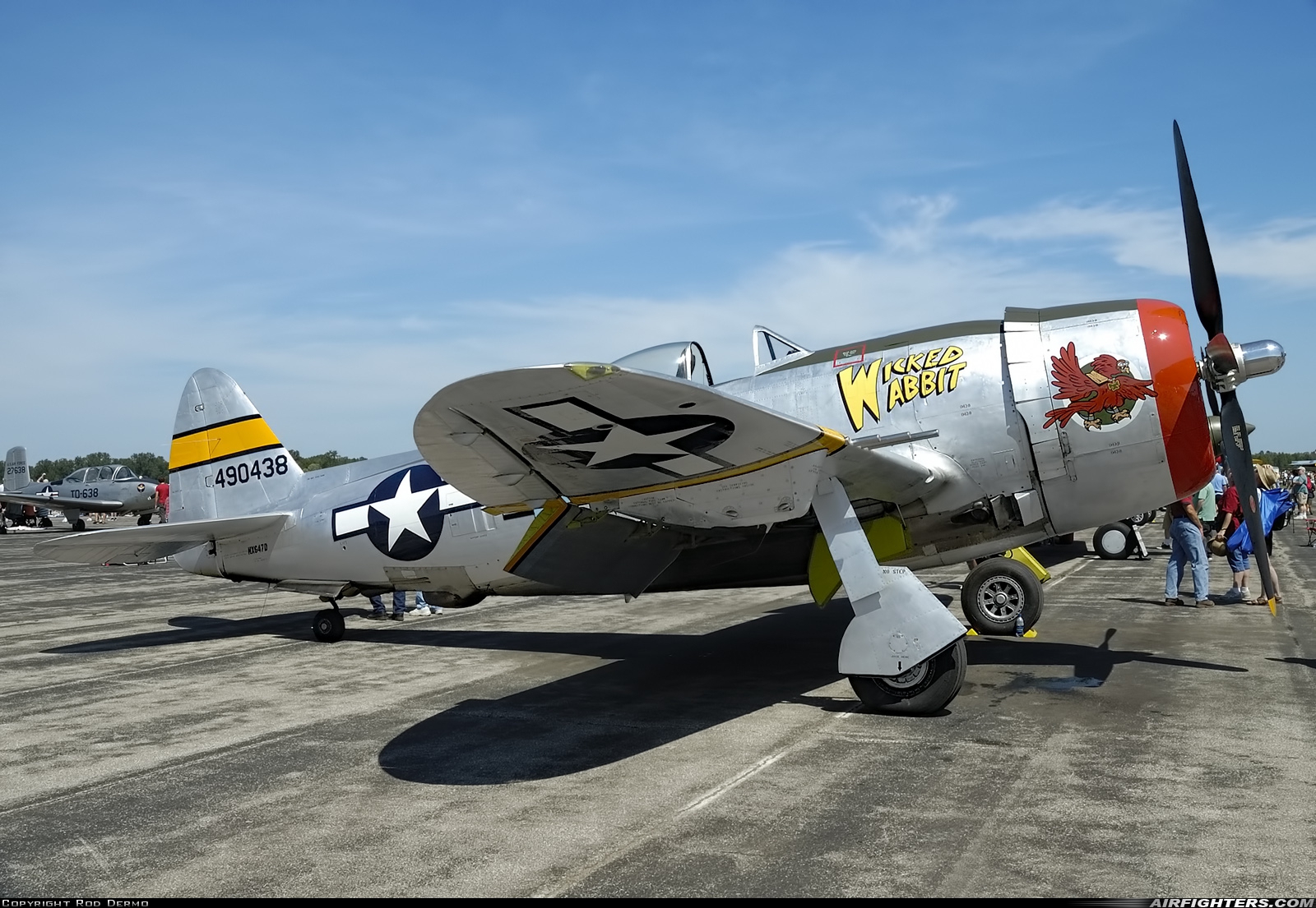 Private Republic P-47D Thunderbolt NX647D at Detroit - Willow Run (YIP / KYIP), USA