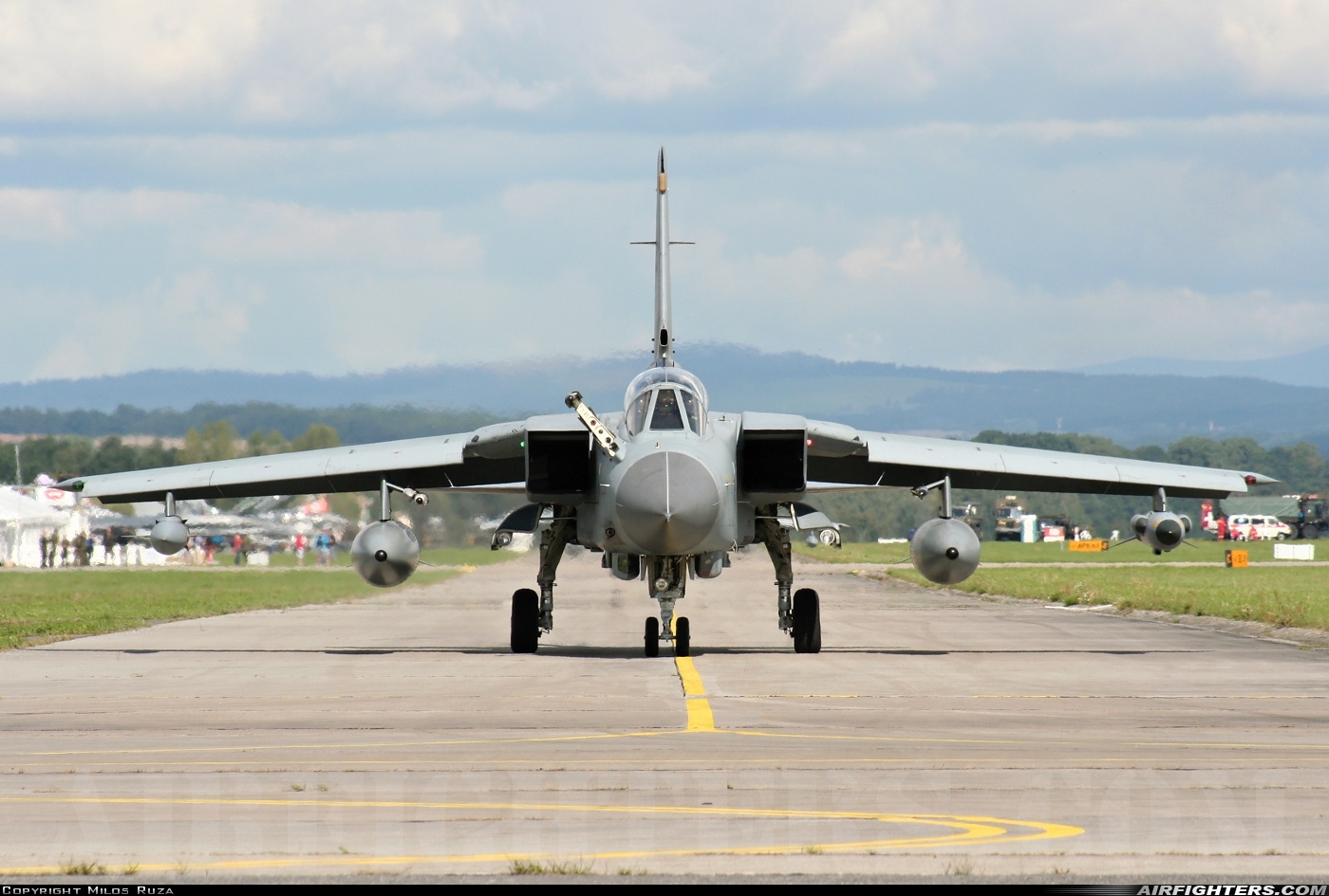 UK - Air Force Panavia Tornado GR4 ZD719 at Hradec Kralove (LKHK), Czech Republic