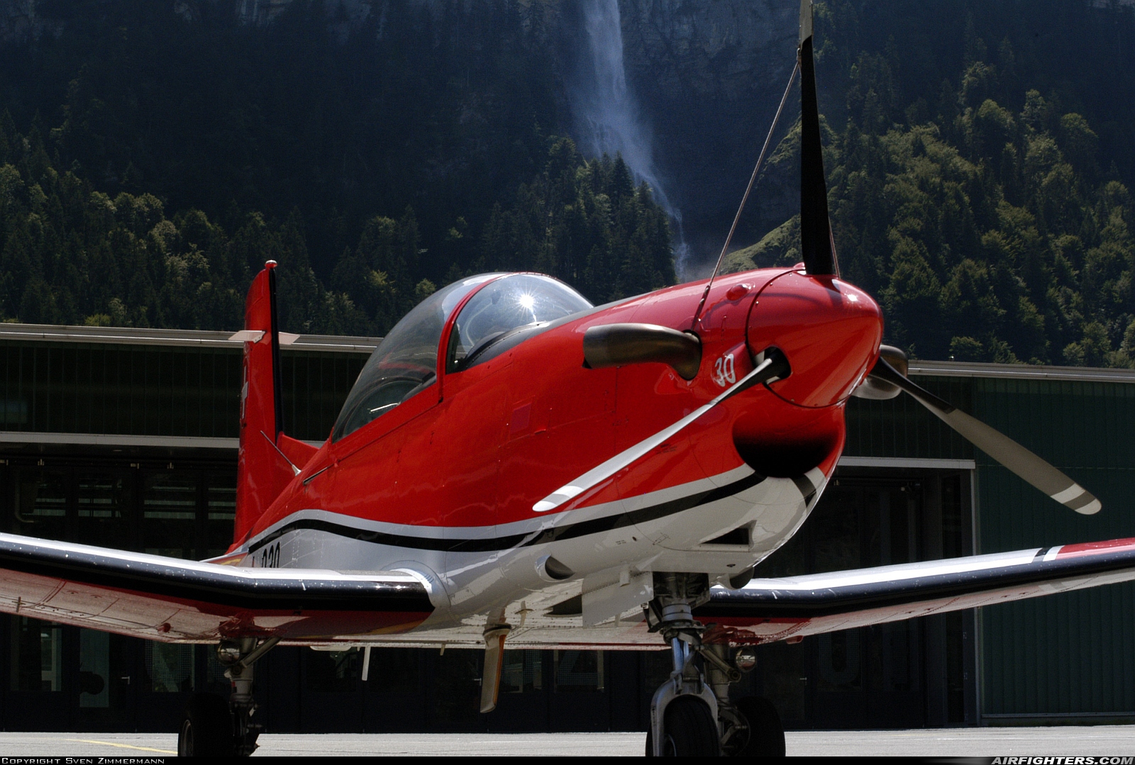 Switzerland - Air Force Pilatus NCPC-7 Turbo Trainer A-930 at Meiringen (LSMM), Switzerland