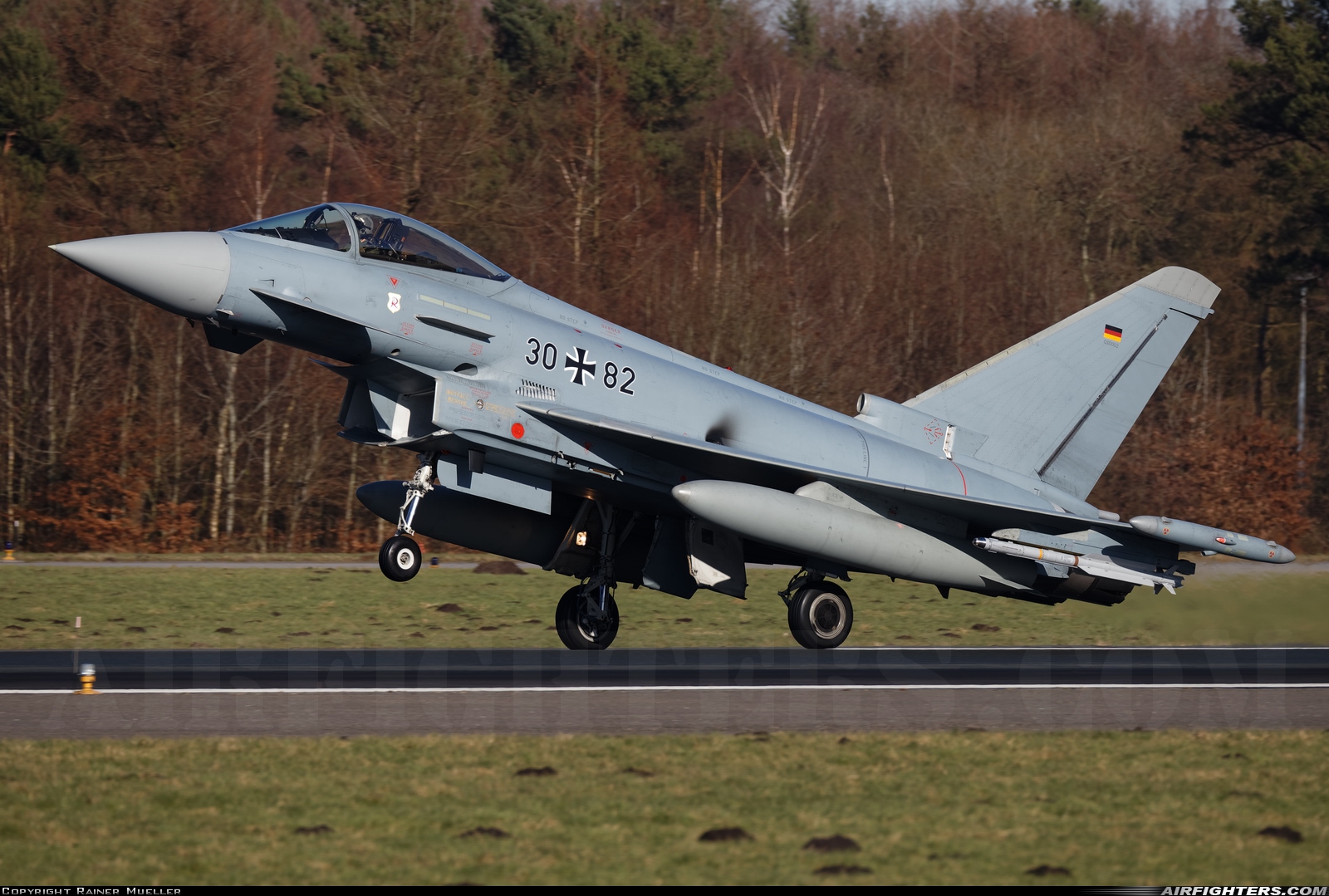 Germany - Air Force Eurofighter EF-2000 Typhoon S 30+82 at Wittmundhafen (Wittmund) (ETNT), Germany