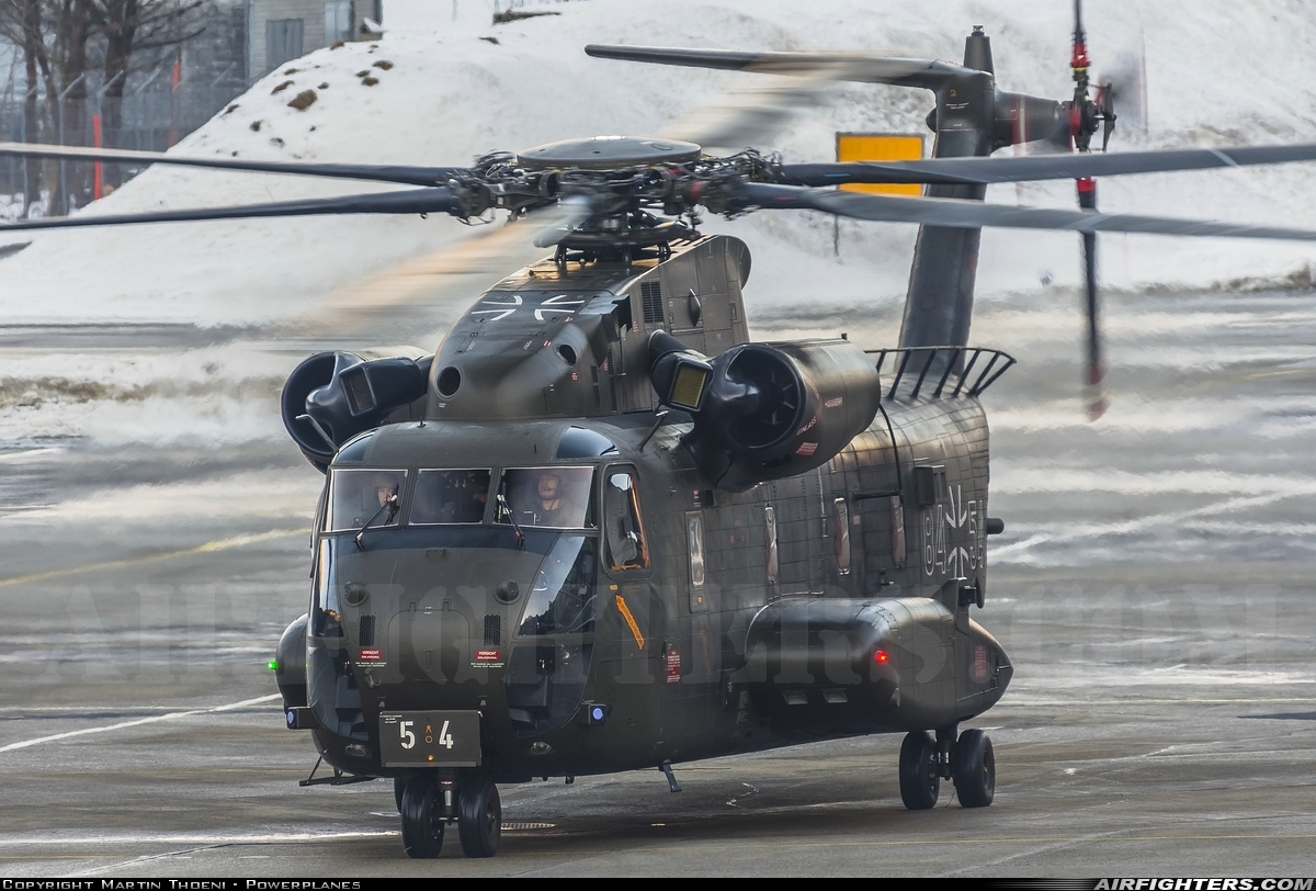 Germany - Air Force Sikorsky CH-53G (S-65) 84+54 at Meiringen (LSMM), Switzerland