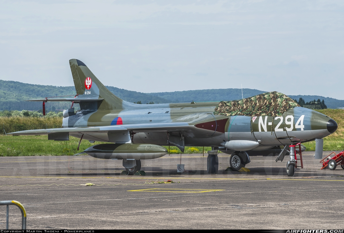 Private - DHHF - Dutch Hawker Hunter Foundation Hawker Hunter F6A G-KAXF at Luxeuil - St. Sauveur (LFSX), France