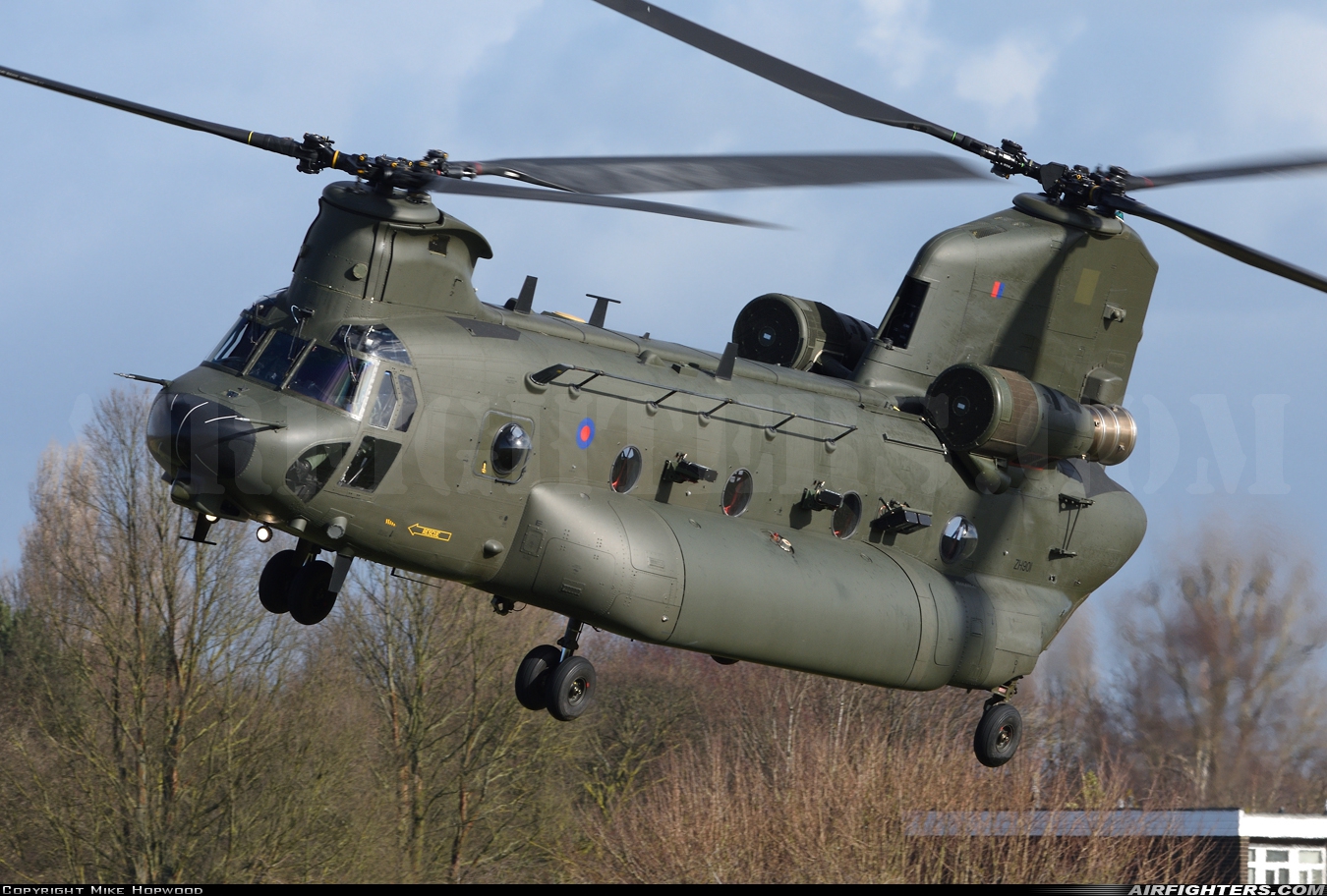 UK - Air Force Boeing Vertol Chinook HC3 (CH-47SD) ZH901 at Manchester - Barton (EGCB), UK