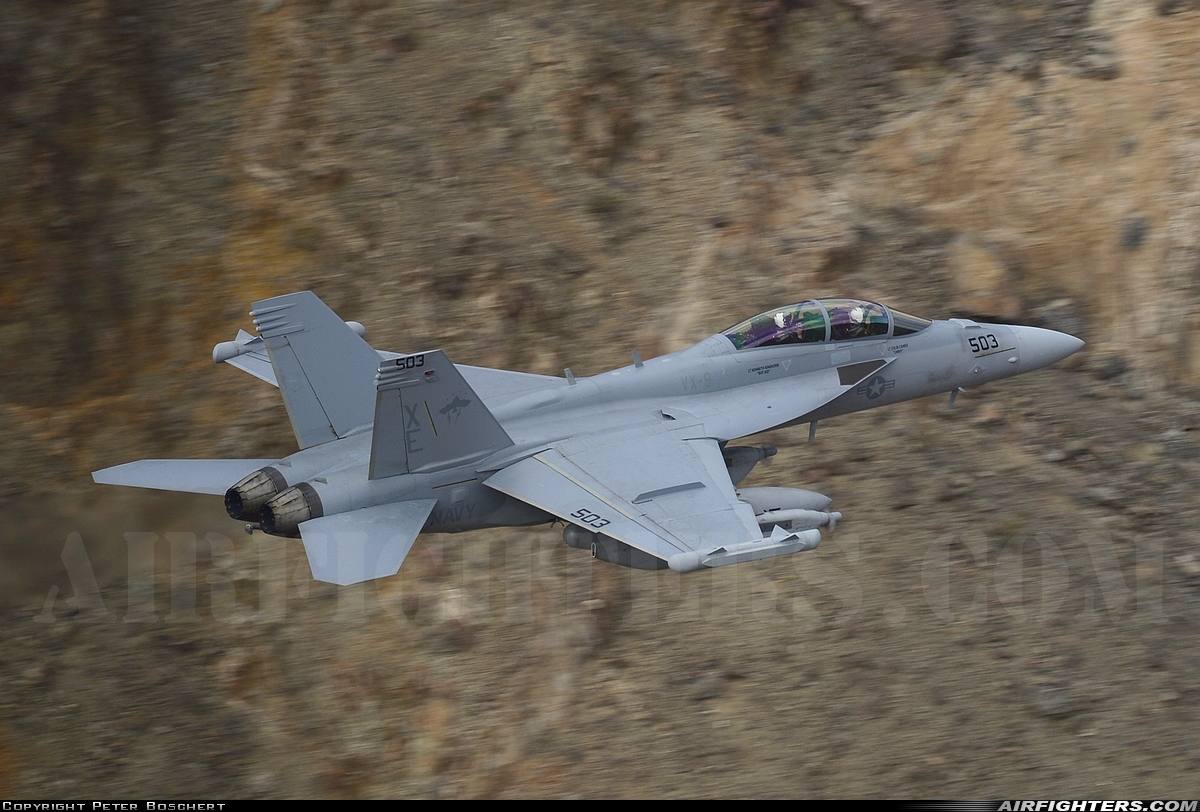 USA - Navy Boeing EA-18G Growler 169214 at Off-Airport - Rainbow Canyon area, USA