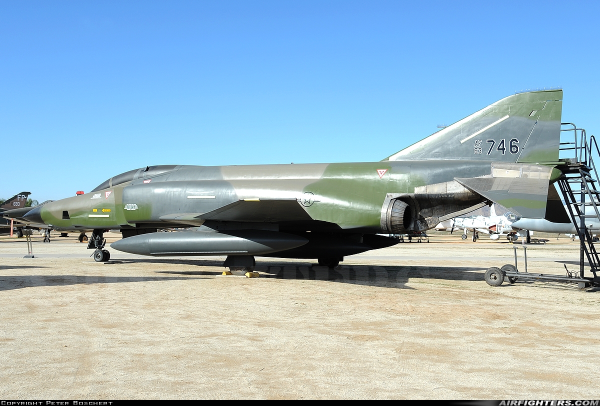 USA - Air Force McDonnell Douglas RF-4C Phantom II 63-7746 at Riverside - March ARB (AFB / Field) (RIV / KRIV), USA