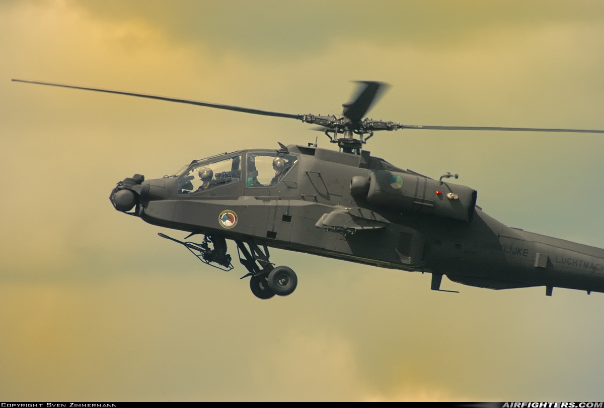 Netherlands - Air Force Boeing AH-64DN Apache Longbow Q-19 at Uden - Volkel (UDE / EHVK), Netherlands