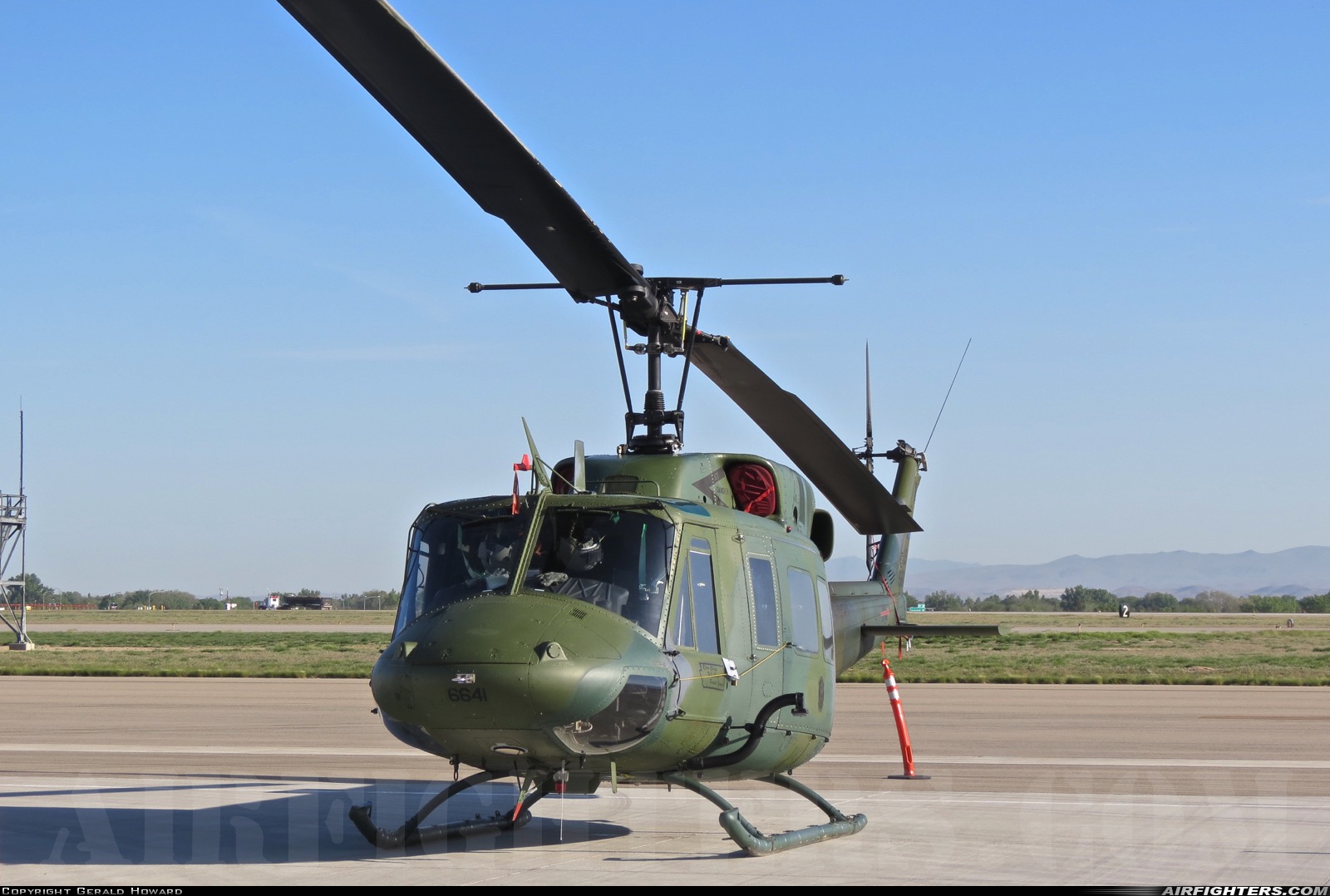 USA - Air Force Bell UH-1N Iroquois (212) 69-6641 at Boise - Air Terminal / Gowen Field (Municipal) (BOI / KBOI), USA