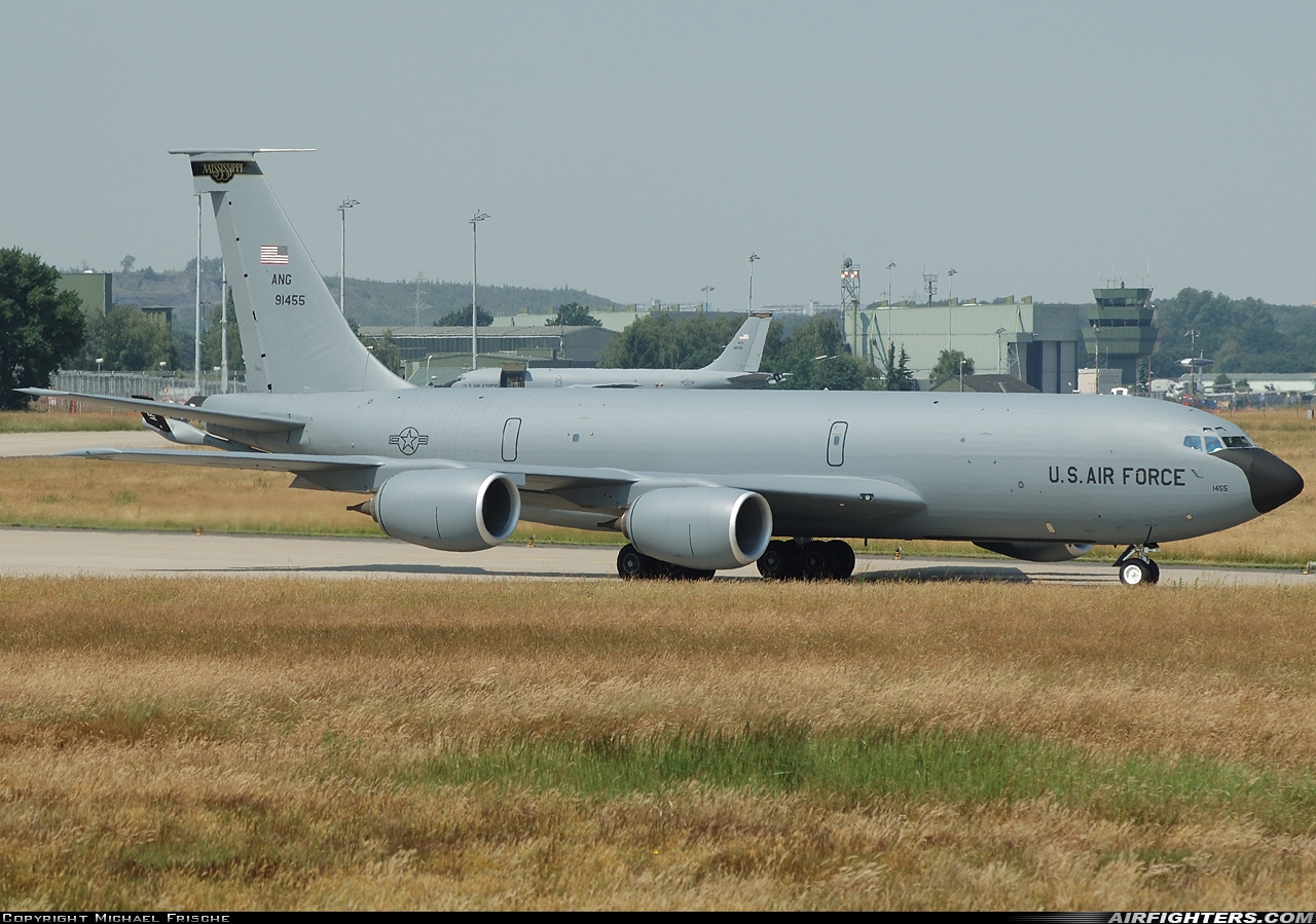 USA - Air Force Boeing KC-135R Stratotanker (717-148) 59-1455 at Geilenkirchen (GKE / ETNG), Germany