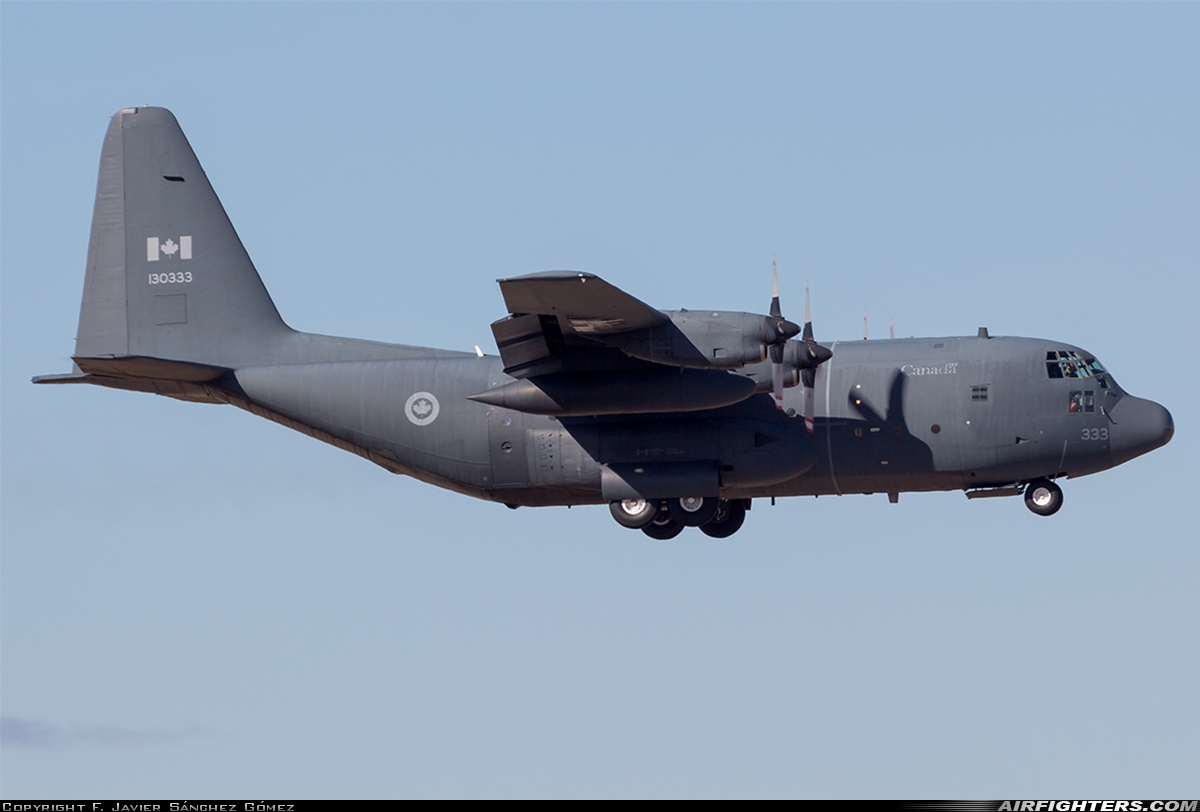 Canada - Air Force Lockheed CC-130H Hercules (L-382) 130333 at Madrid - Getafe (LEGT), Spain