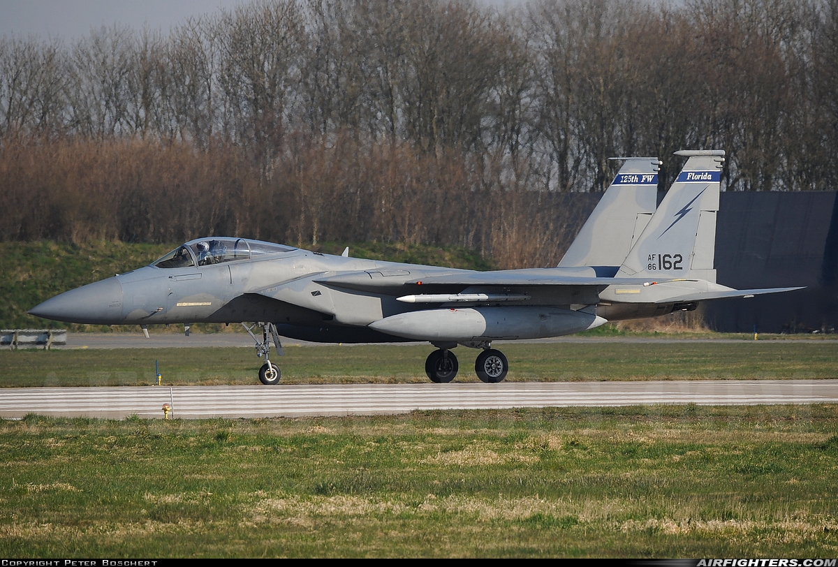 USA - Air Force McDonnell Douglas F-15C Eagle 86-0162 at Leeuwarden (LWR / EHLW), Netherlands