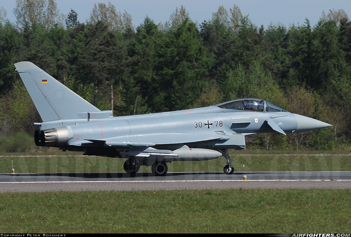Germany - Air Force Eurofighter EF-2000 Typhoon S 30+78 at Wittmundhafen (Wittmund) (ETNT), Germany