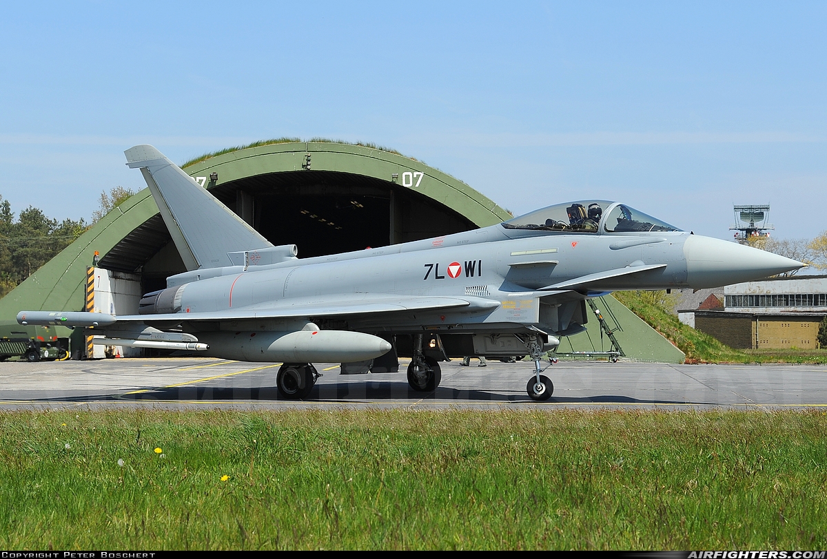 Austria - Air Force Eurofighter EF-2000 Typhoon S 7L-WI at Wittmundhafen (Wittmund) (ETNT), Germany