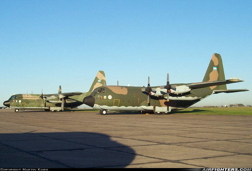 Argentina - Air Force Lockheed C-130H Hercules (L-382) TC-61 at El Palomar (PAL / SADP), Argentina