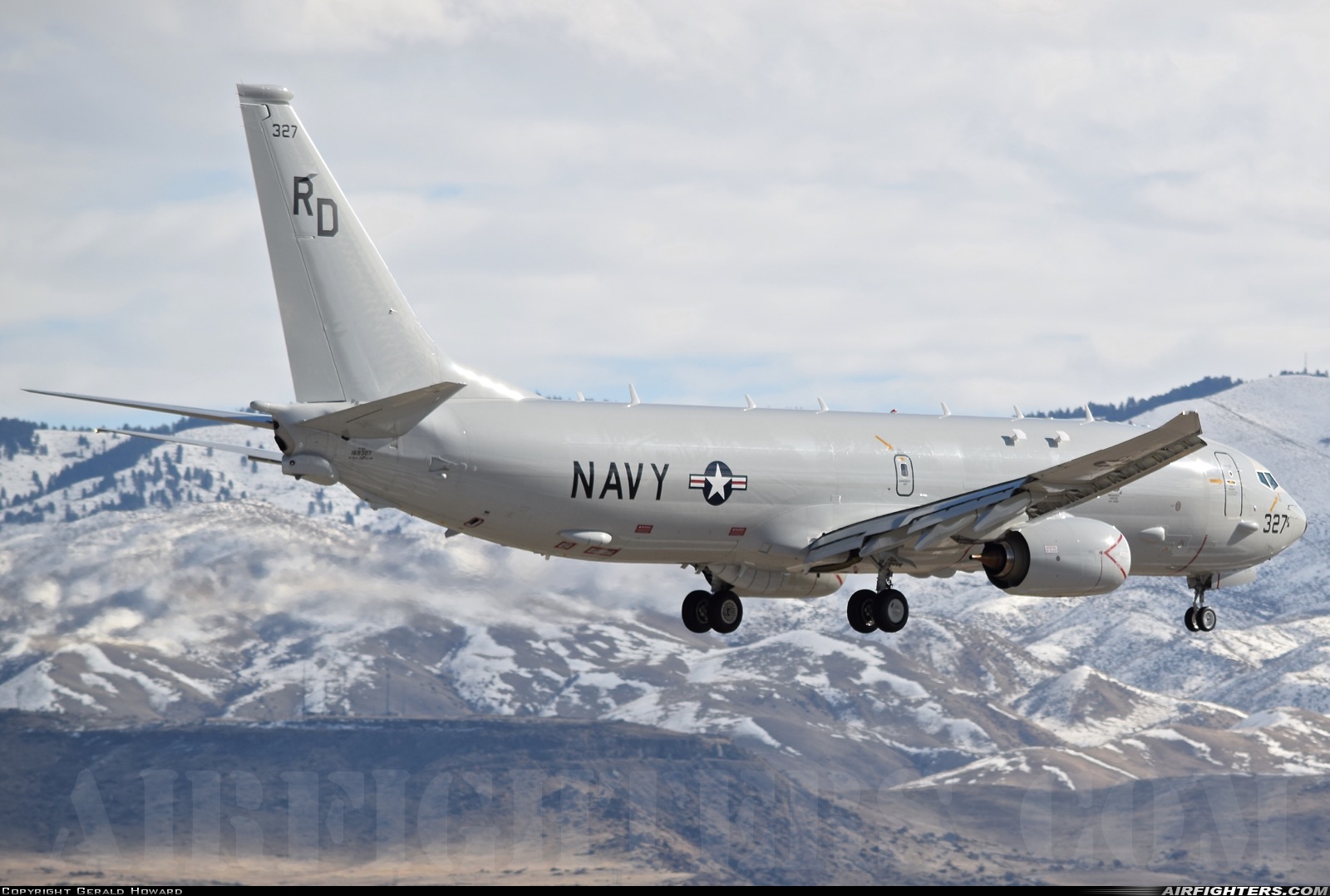 USA - Navy Boeing P-8A Poseidon (737-800ERX) 169327 at Boise - Air Terminal / Gowen Field (Municipal) (BOI / KBOI), USA