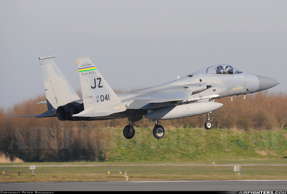 USA - Air Force McDonnell Douglas F-15C Eagle 81-0041 at Leeuwarden (LWR / EHLW), Netherlands
