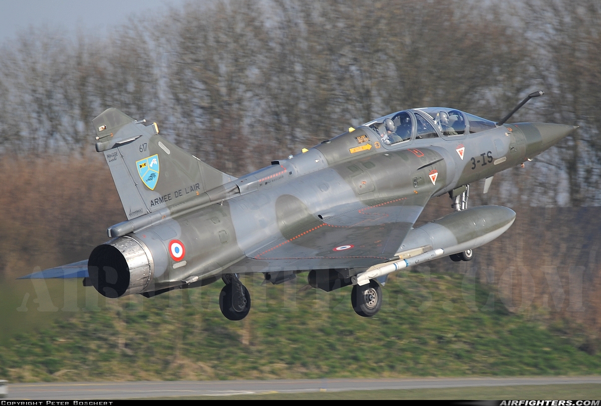France - Air Force Dassault Mirage 2000D 617 at Leeuwarden (LWR / EHLW), Netherlands