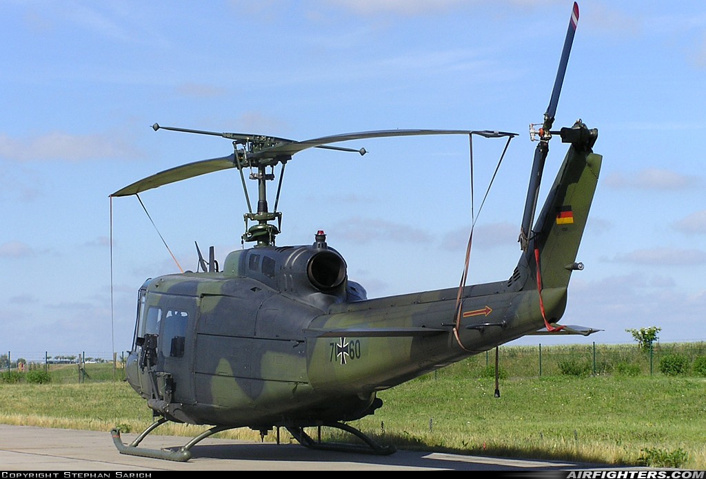 Germany - Air Force Bell UH-1D Iroquois (205) 71+60 at Neubrandenburg (- Trollenhagen) (FNB / ETNU), Germany
