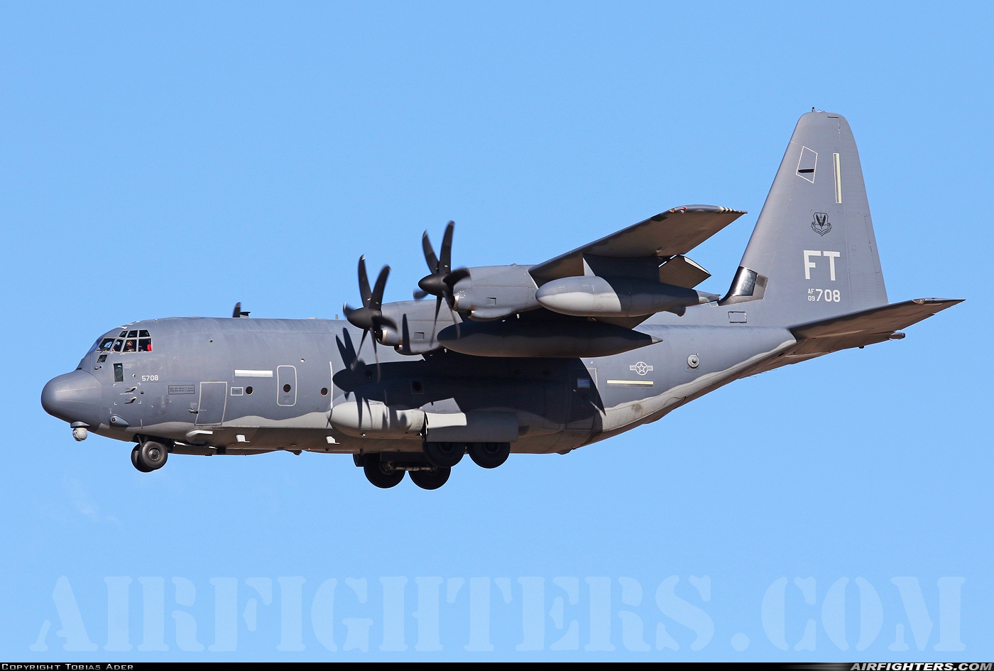 USA - Air Force Lockheed Martin HC-130J Hercules (L-382) 09-5708 at Tucson - Davis-Monthan AFB (DMA / KDMA), USA