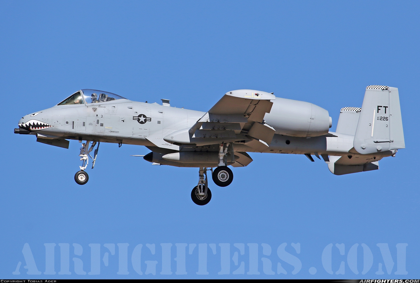 USA - Air Force Fairchild A-10A Thunderbolt II 80-0226 at Tucson - Davis-Monthan AFB (DMA / KDMA), USA