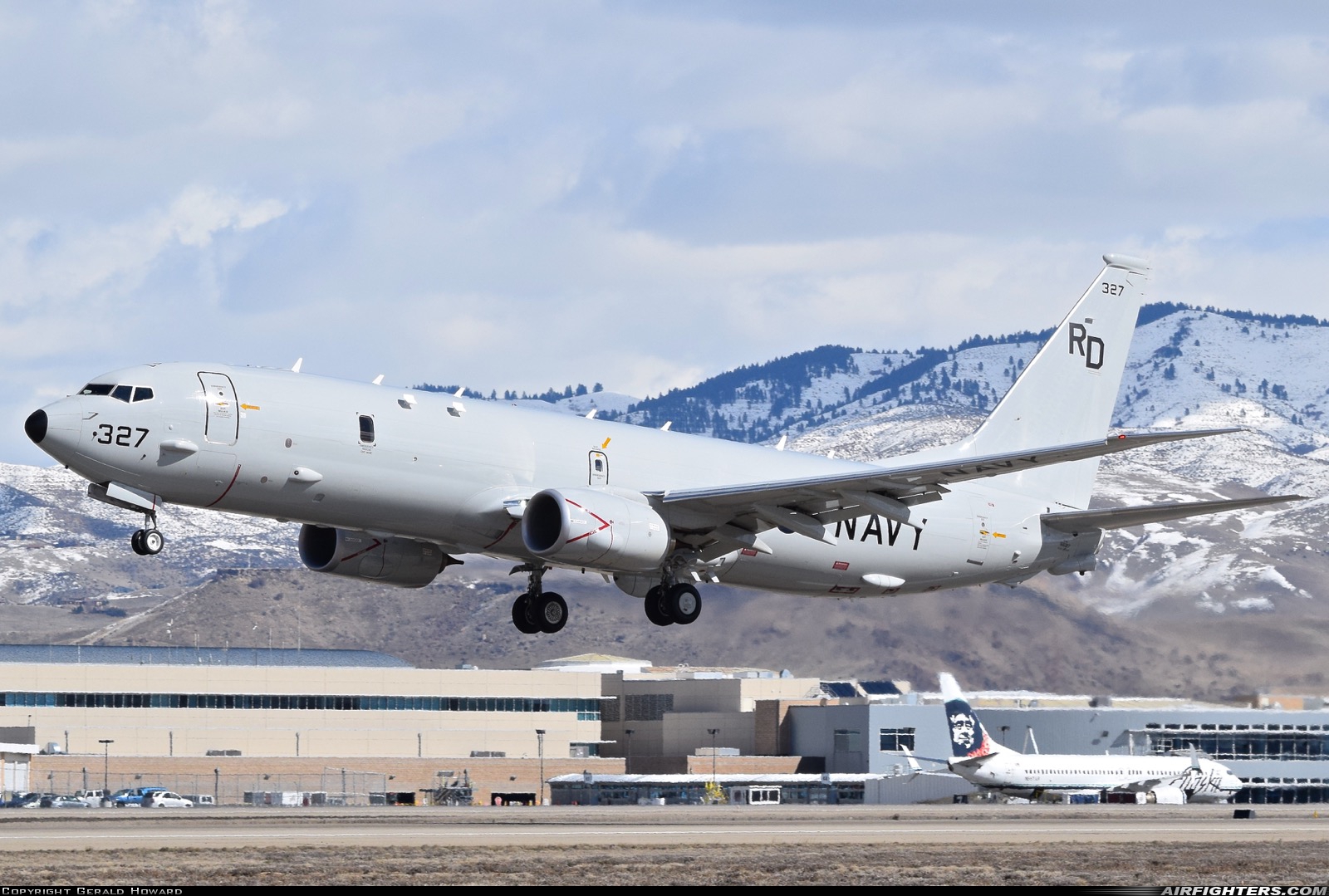USA - Navy Boeing P-8A Poseidon (737-800ERX) 169327 at Boise - Air Terminal / Gowen Field (Municipal) (BOI / KBOI), USA