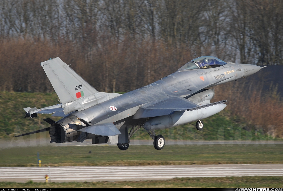 Portugal - Air Force General Dynamics F-16AM Fighting Falcon 15101 at Leeuwarden (LWR / EHLW), Netherlands