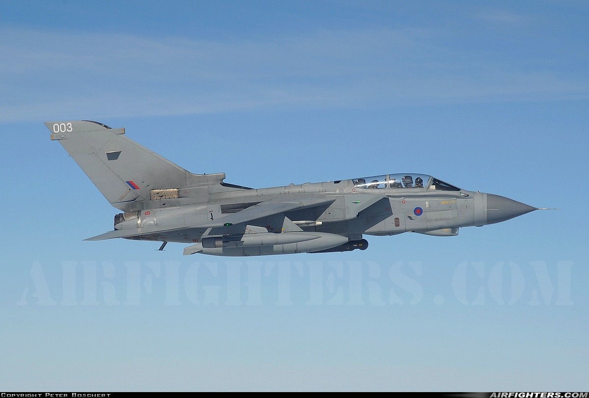 UK - Air Force Panavia Tornado GR4A ZA369 at In Flight, Netherlands