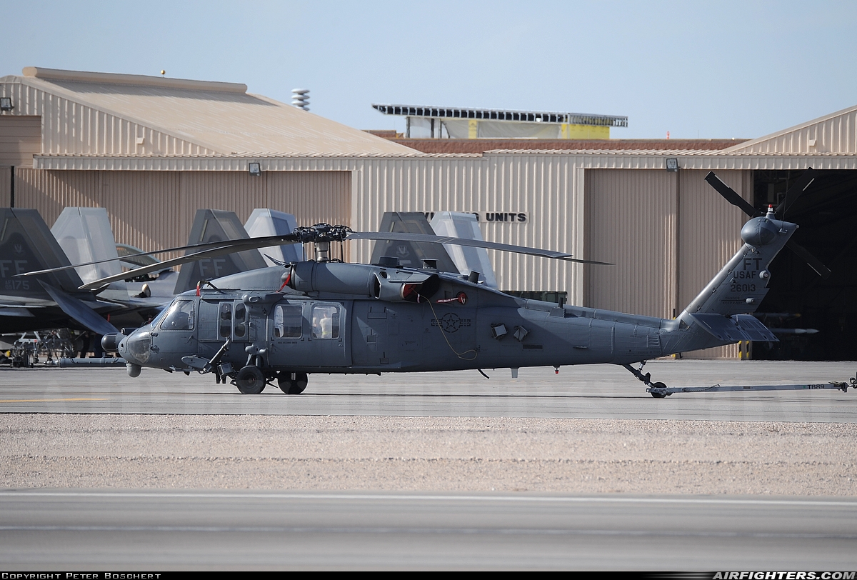 USA - Air Force Sikorsky HH-60G Pave Hawk (S-70A) 87-26013 at Las Vegas - Nellis AFB (LSV / KLSV), USA