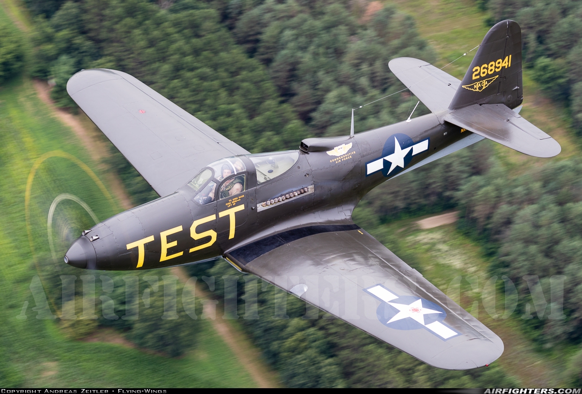 Private - Commemorative Air Force Bell P-63A Kingcobra NX191H at In Flight, USA