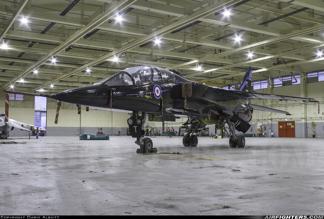 UK - Air Force Sepecat Jaguar T2A XX141 at Cosford (EGWC), UK